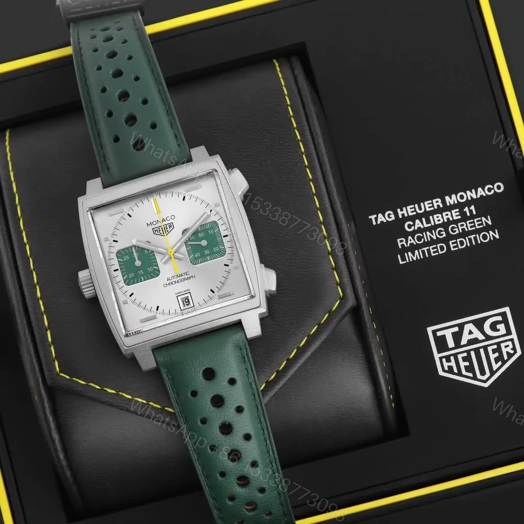 View 2 of Tag Heuer Monaco Chronograph Racing Green