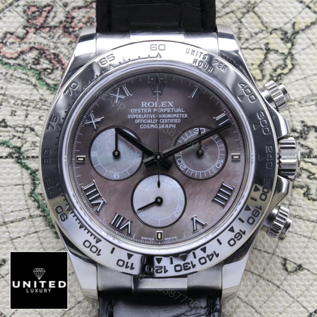 View 9 of Rolex Daytona Mother of Pearl Replica