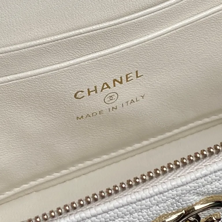 View 2 of Chic Quilted Crossbody Wallet on Chain, Luxe Everyday