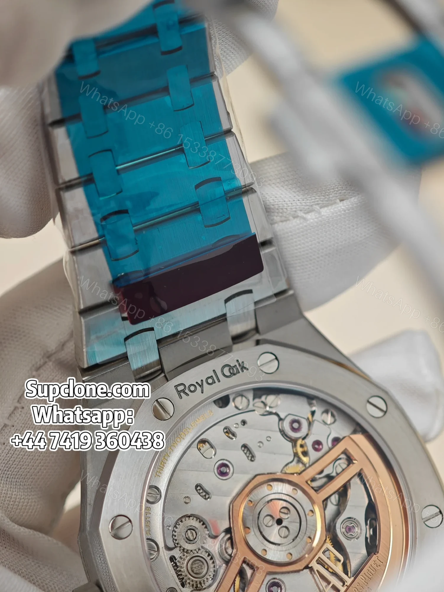 View 28 of Audemars Piguet Super Clone 1:1 Royal Oak 15510 Blue Dial 41MM