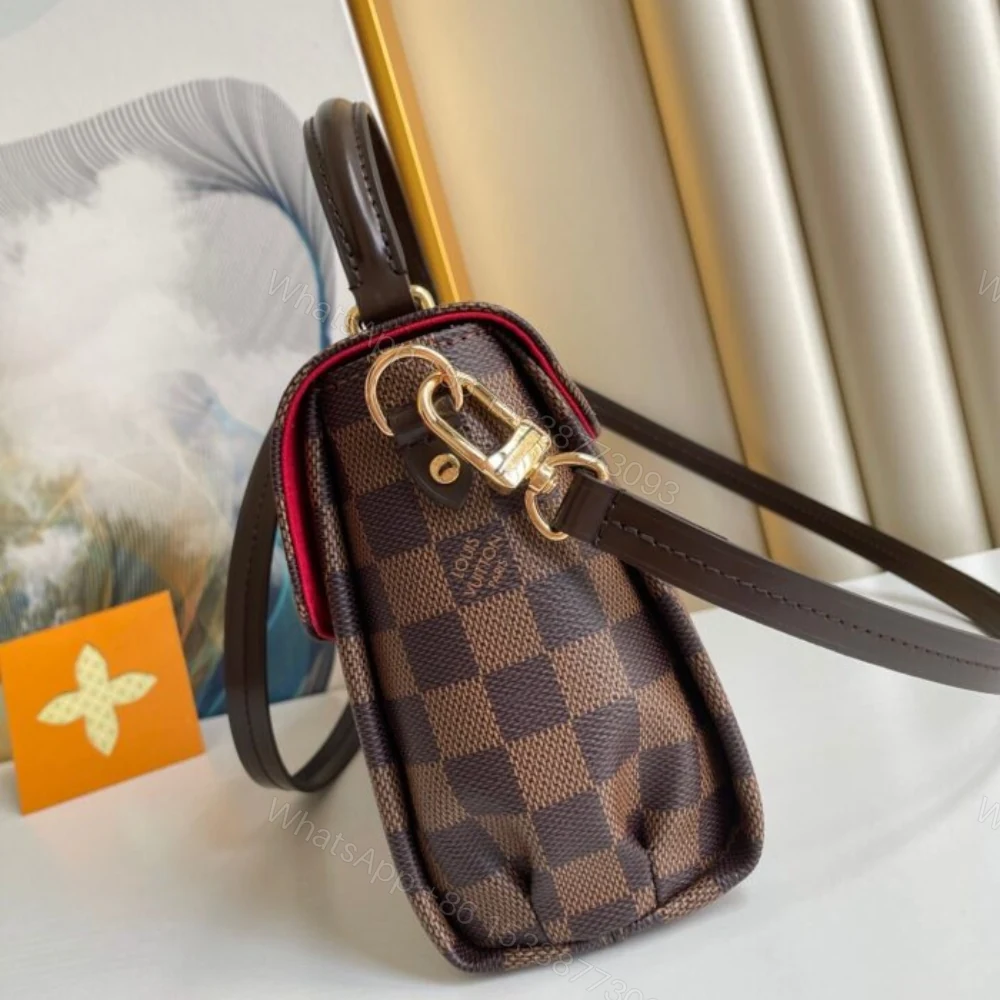 View 5 of Louis Vuitton Damier Ebene Croisette 25Cm N53000