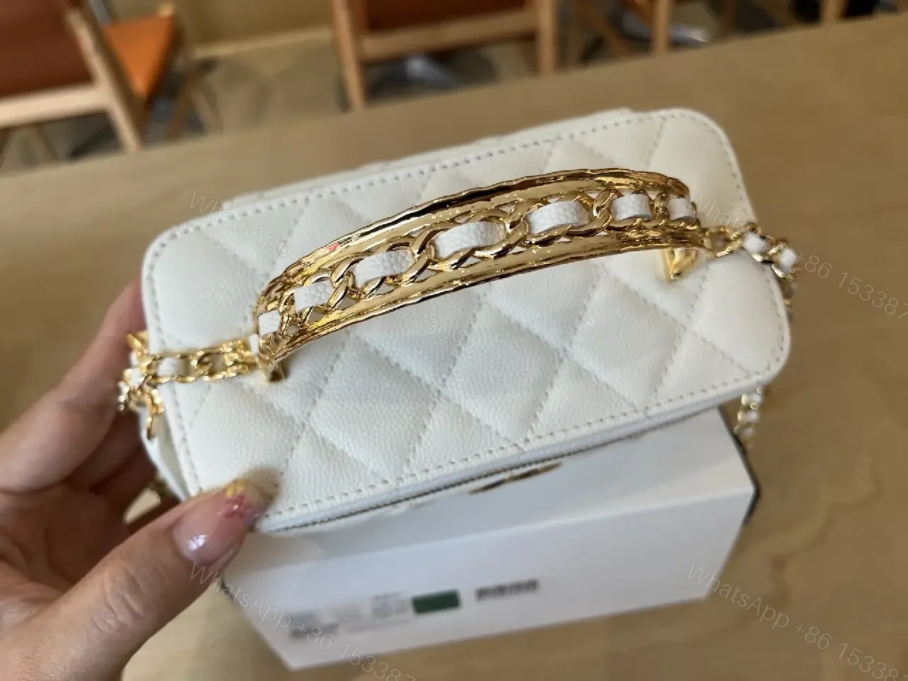 View 7 of Quilted Crossbody: Compact Luxury Bag for Everyday Chic