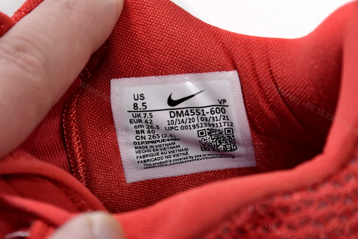 View 7 of Nike Air Zoom G.T. Cut White Laser Red DM4551 -600