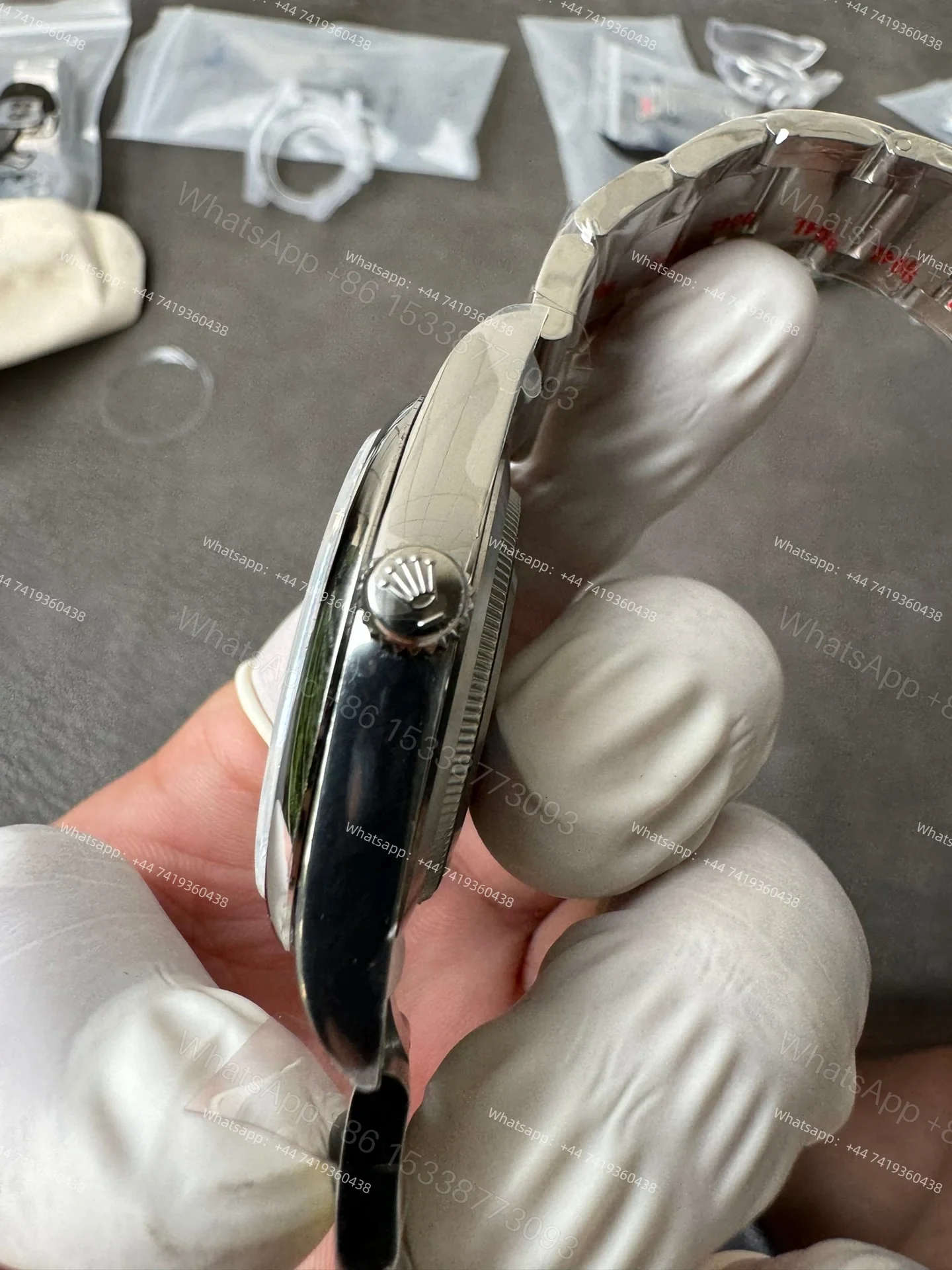 View 6 of Rolex Super Clone Oyster Perpetual M124300-0008 41mm Celebration Dial 3230 Movement