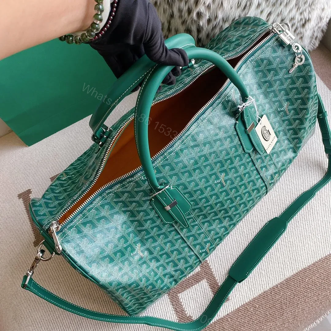 View 3 of Goyard Duffle Bag Green