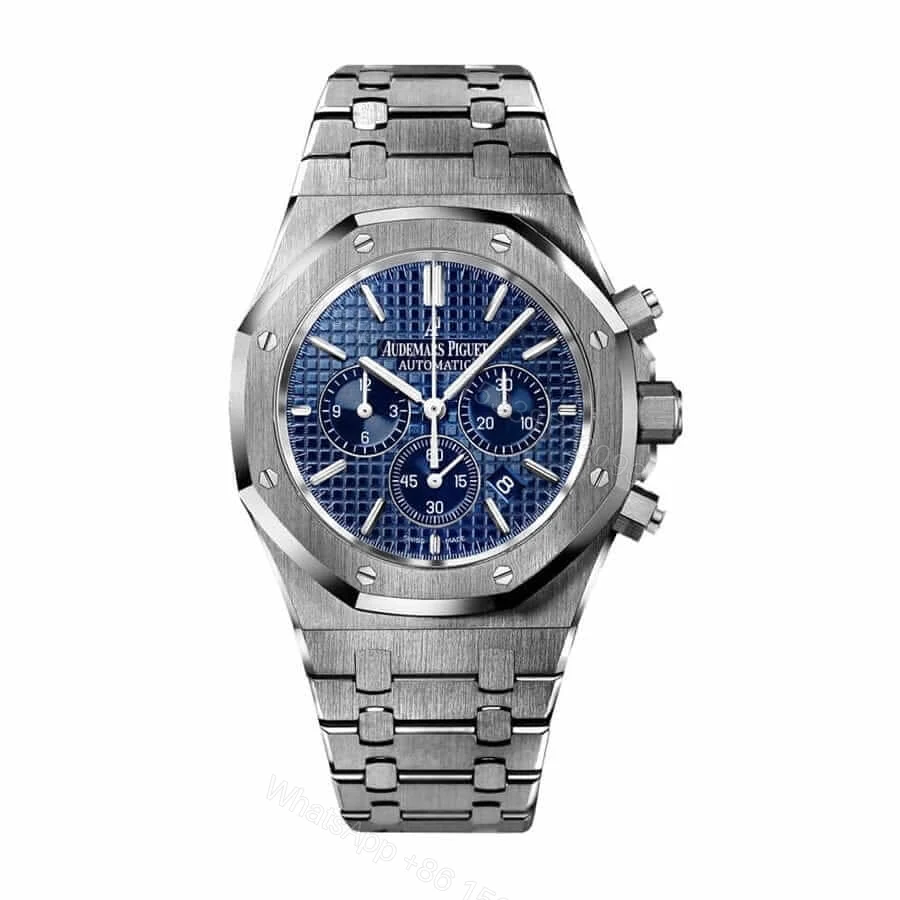 Audemars Piguet Blue Dial Super Clone Watch — view 1