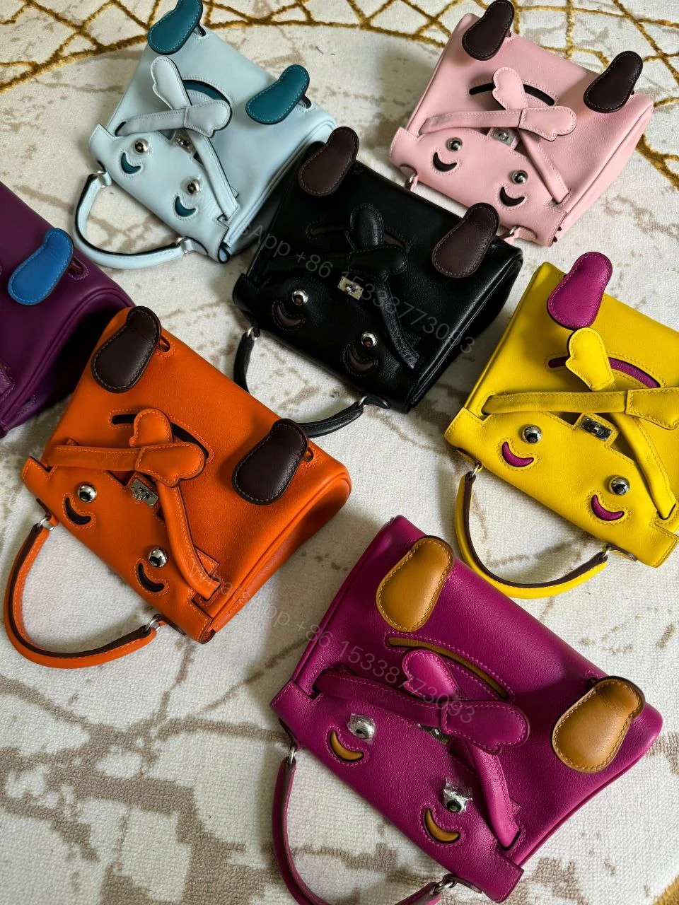 View 6 of DIY Leather Bag Kit – Kelly Doll Bag