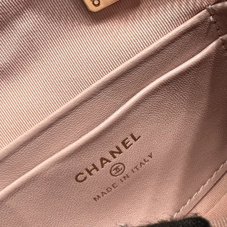 View 8 of Chanel BouclÃ© Mini Handbag with Chain Handle - Luxe Everyday