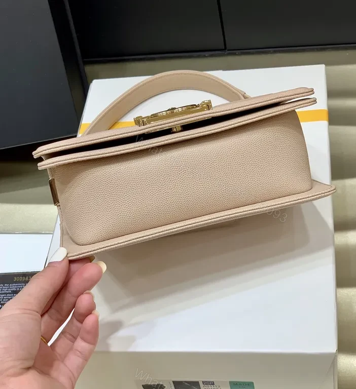View 9 of Quilted Nude Shoulder Bag | Luxe Everyday Chic with Gold Chain