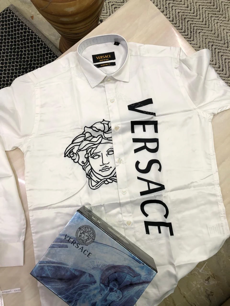 View 4 of FIRST COPY VERSACE IMPORTED COTTON SHIRTS
