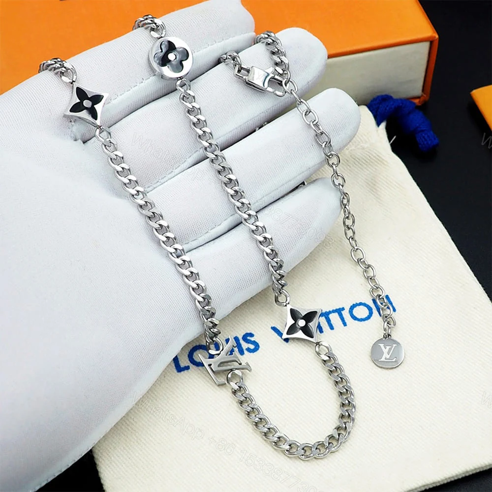 View 6 of LV Spike Charms Necklace