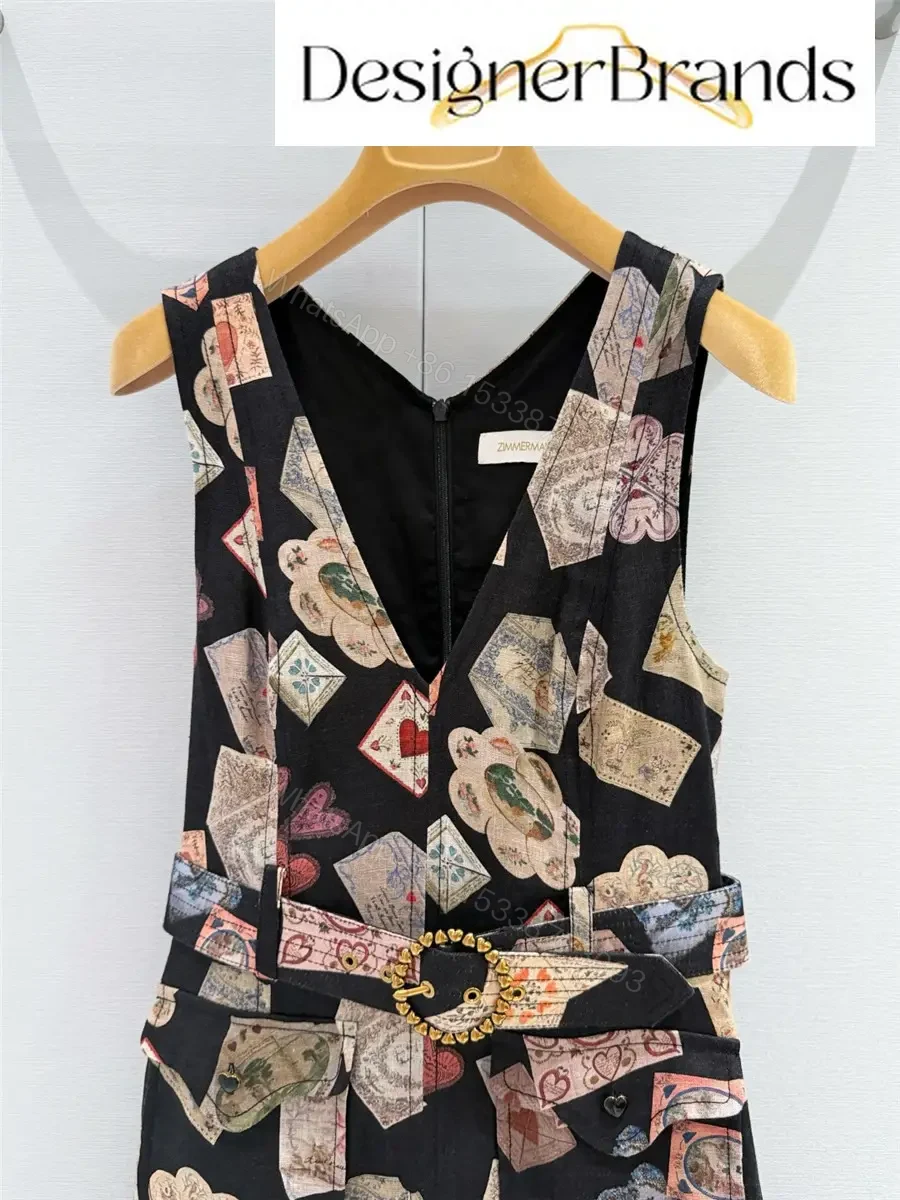 View 2 of Zimmermann Dream Flip Belted Ruffled Mini Dress
