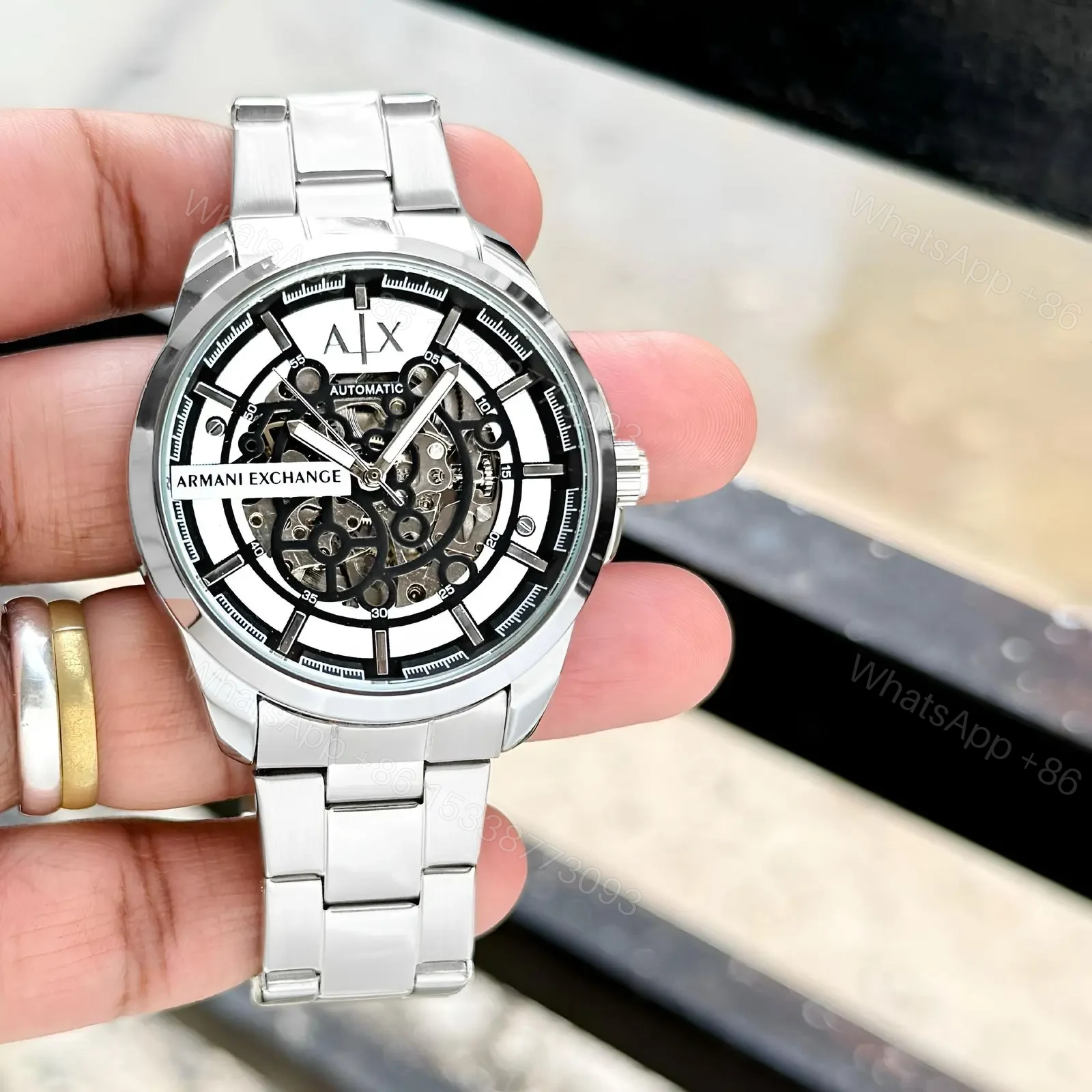 View 2 of Armani Exchange Dress Automatic