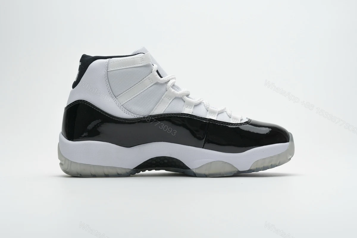 View 2 of Air Jordan 11 High “Concord” (2018) 378037-100