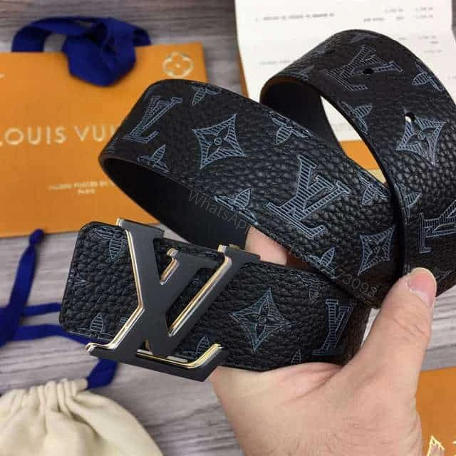 View 6 of LOUIS VUITTON INITIALES 40MM REVERSIBLE MONOGRAM CANVAS BELT – B111