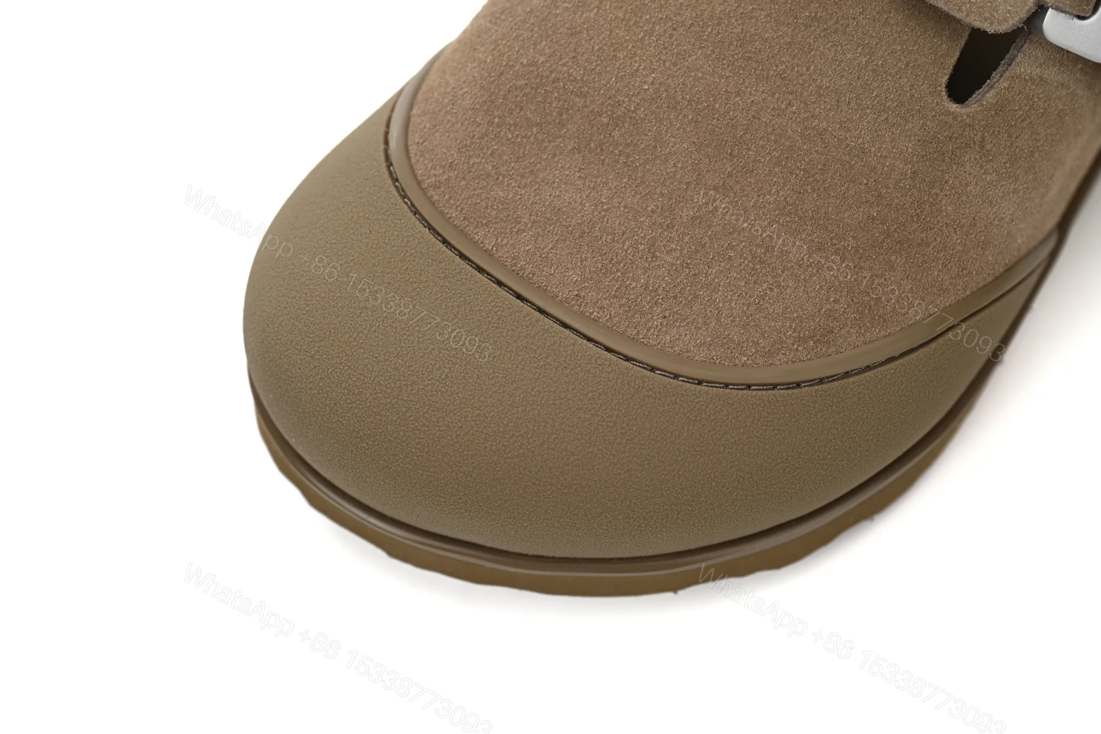 View 5 of Dior by Birkenstock Mule Tokio Khaki Nubuck Calfskin 3SA116ZSD_H620