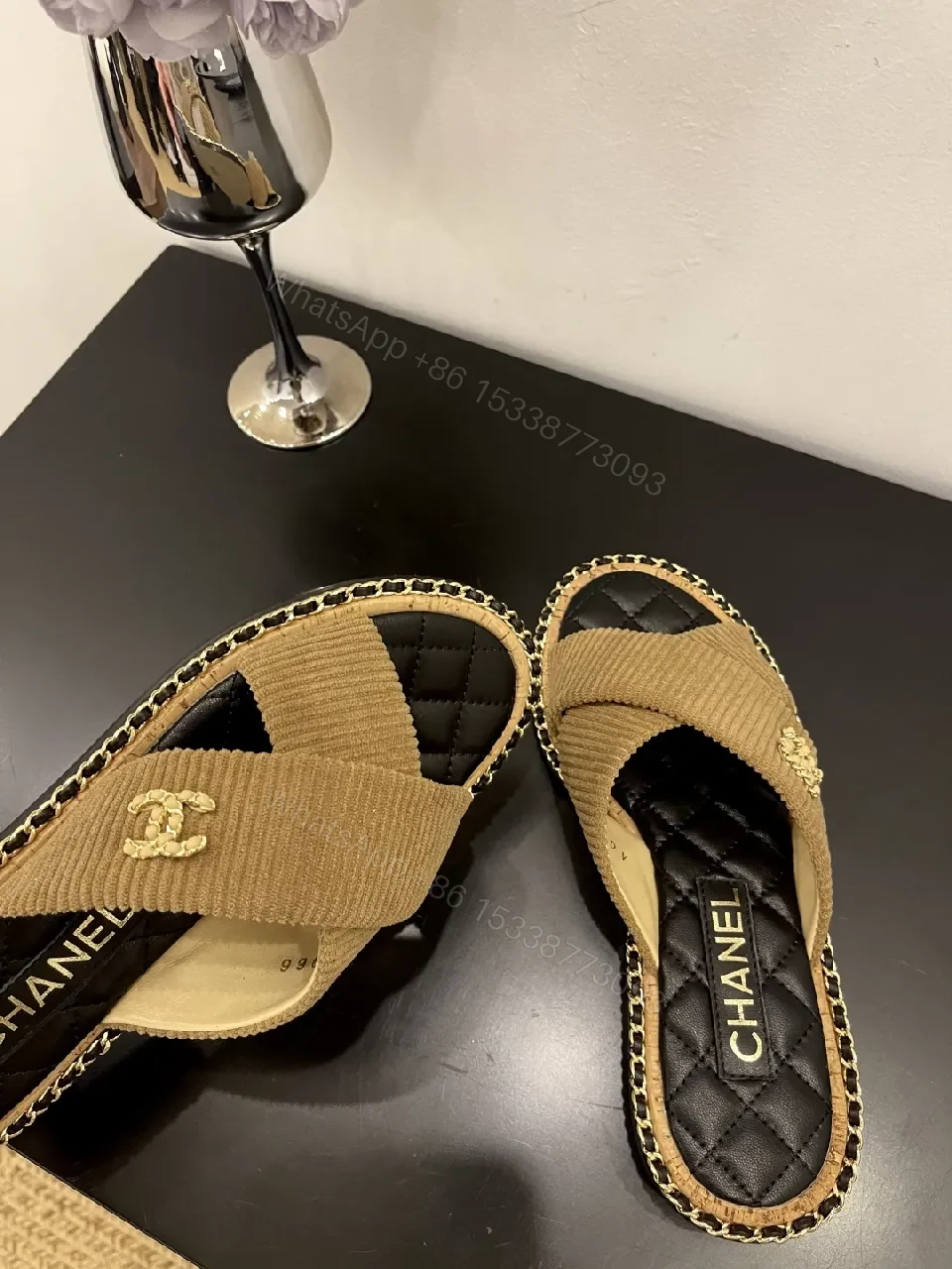 View 4 of Knit-Chic Slide Sandals: Textured Comfort, Luxe Everyday Style