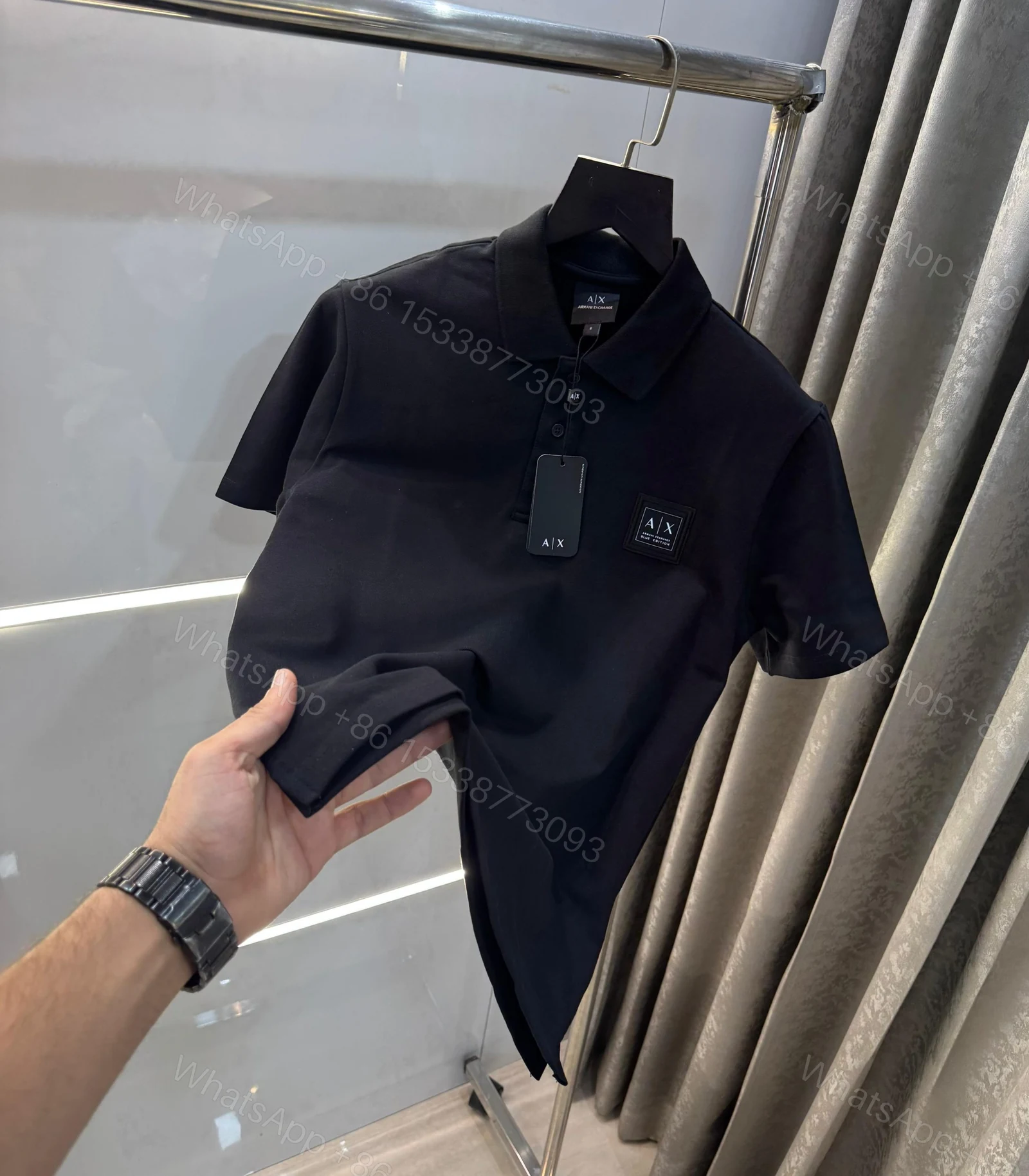 View 6 of FIRST COPY Armani Exchange Imported Polo T-Shirts