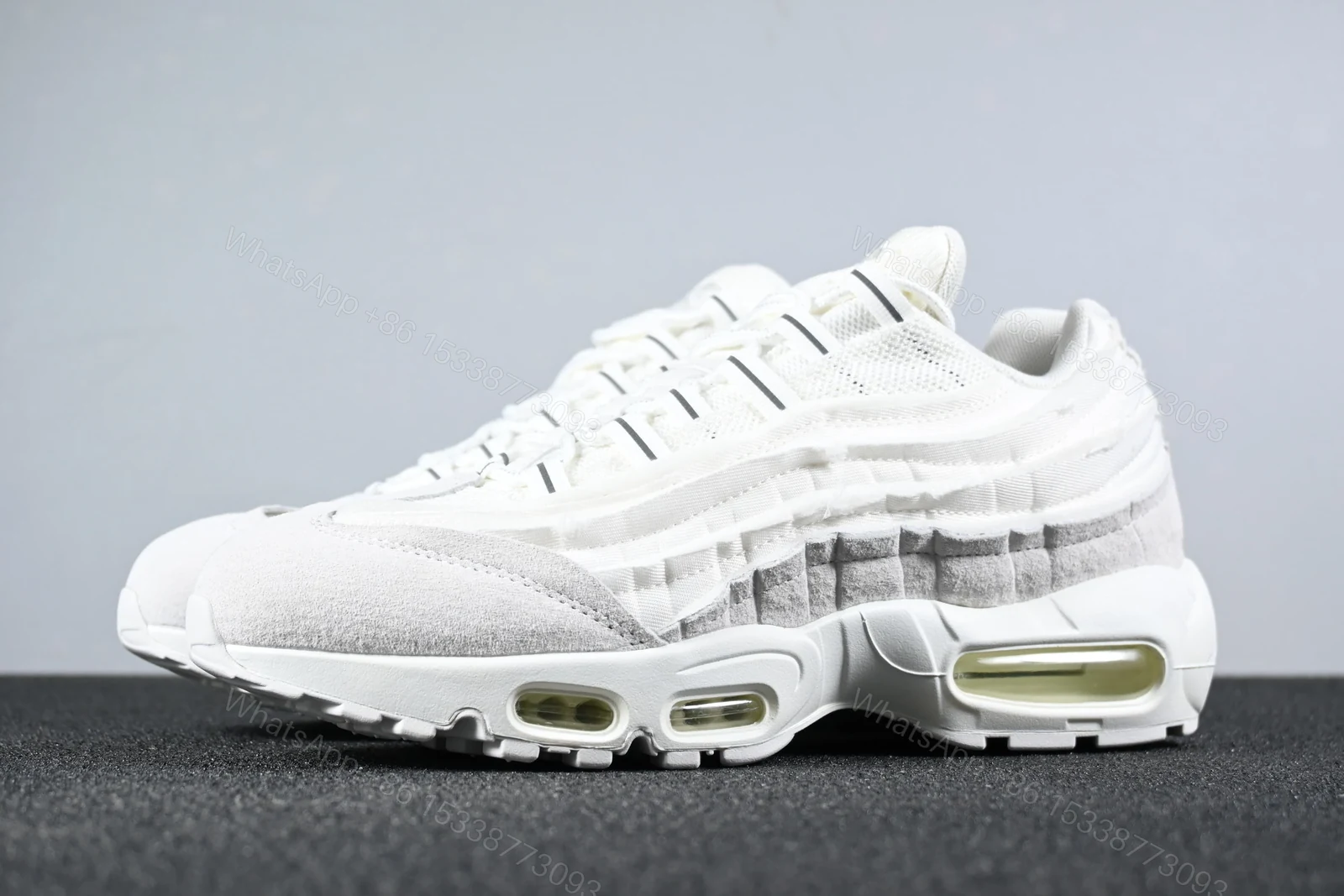 View 9 of Nike Air Max 95 Comme des Garcons White