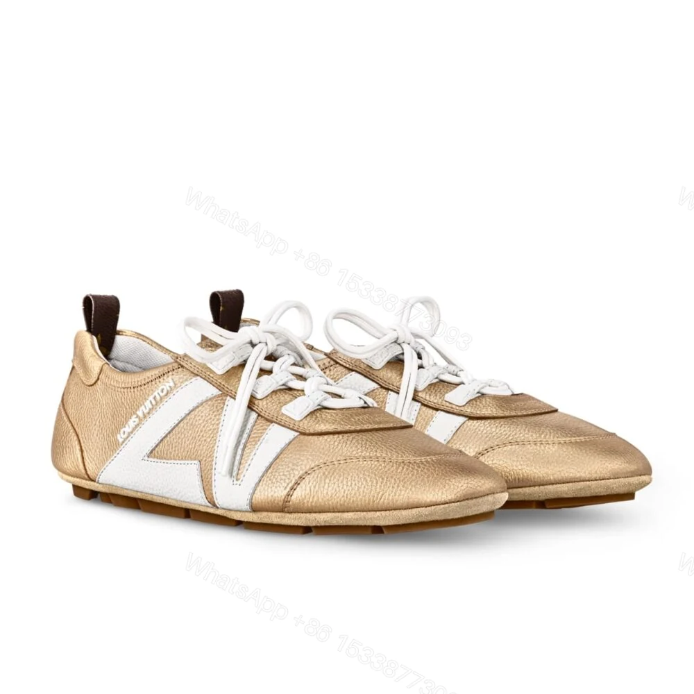Louis Vuitton LV Sneakerina Gold 1AICAN — view 1