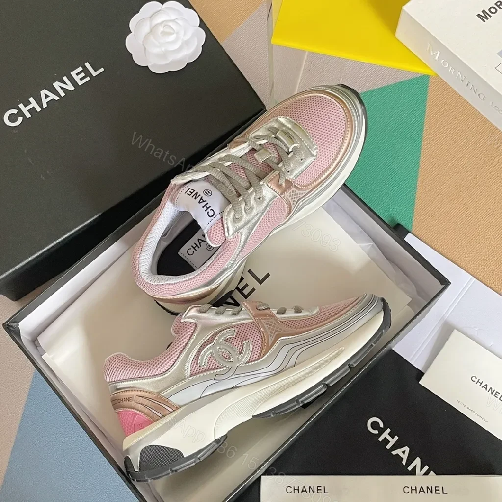 View 3 of Chic Rose-Suede High-Top Sneakers with Subtle Brilliance