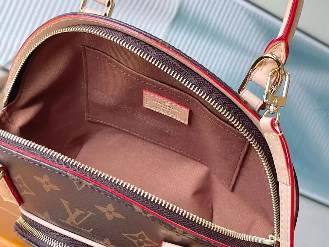 View 5 of Louis Vuitton Ellipse BB Monogram Handle White Milk Handbags 28x21x8cm