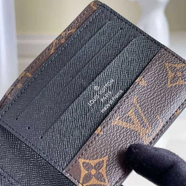 View 8 of Louis Vuitton Gaspar Wallet Monogram Macassar Canvas M93801 – RRG011