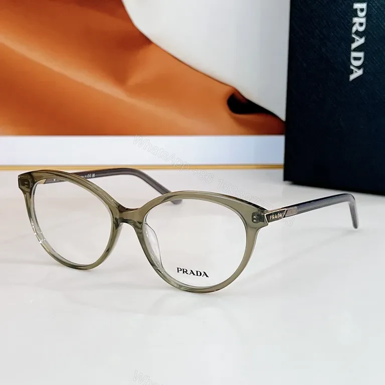 Elegant Daily Eyewear: Subtle Luxury Frames - PRADA Inspired Glasses — view 1