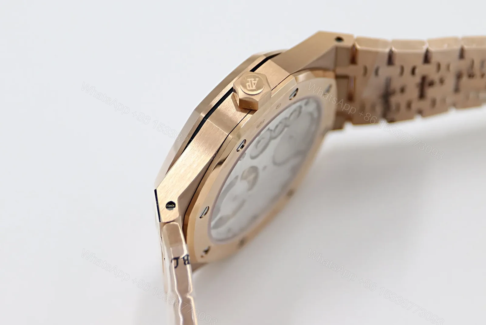 View 5 of ZF Factory Audemars Piguet Royal Oak Tourbillon V2 Upgrade Edition – Rose Gold with Blue Dial, 41mm Case, 2020 Model