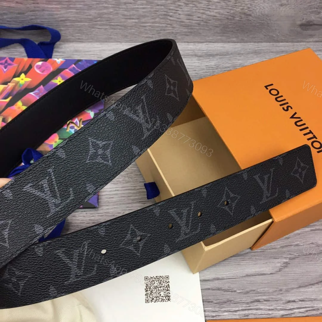 View 3 of LOUIS VUITTON PYRAMIDE 40MM REVERSIBLE BELT – B180