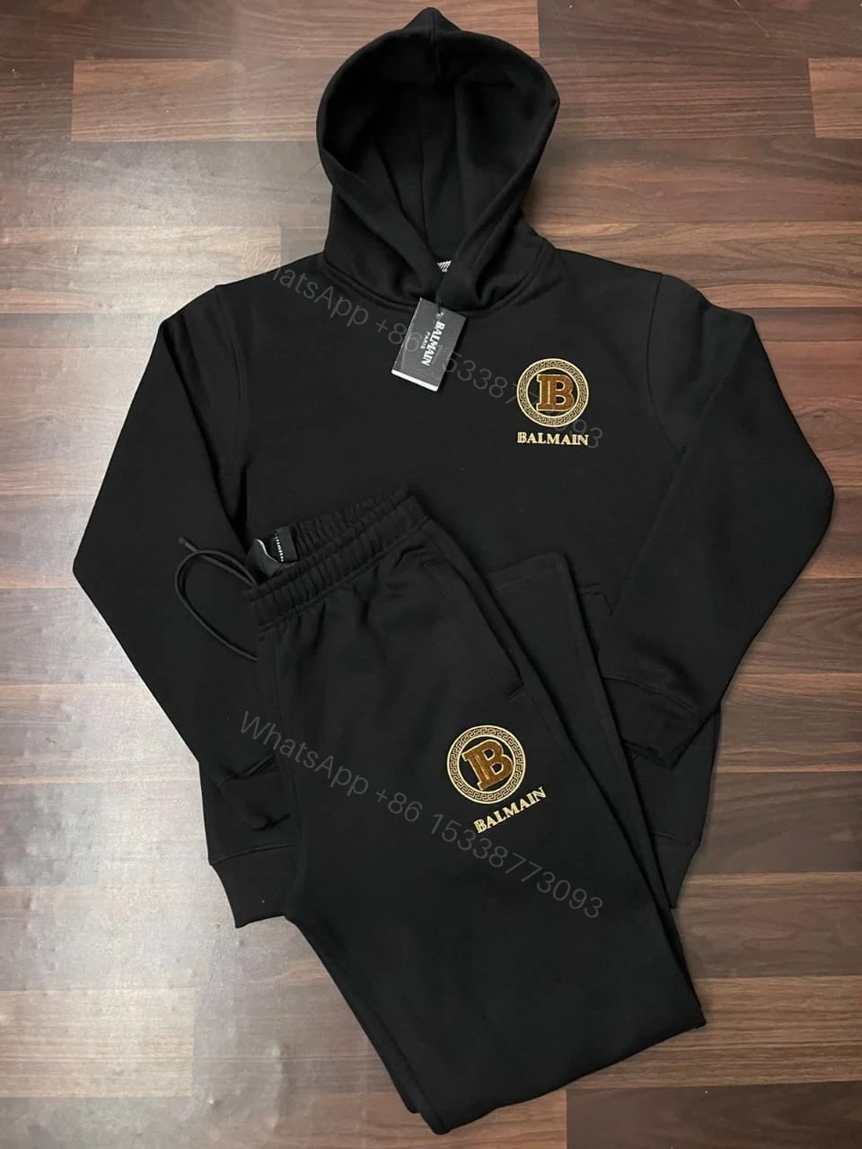 View 2 of FIRST COPY BALMAIN EXCLUSIVE HOODIE TRACKSUIT