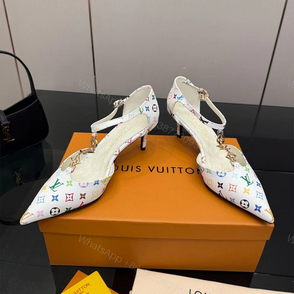 View 5 of LV x TM Ankle Strap Pumps