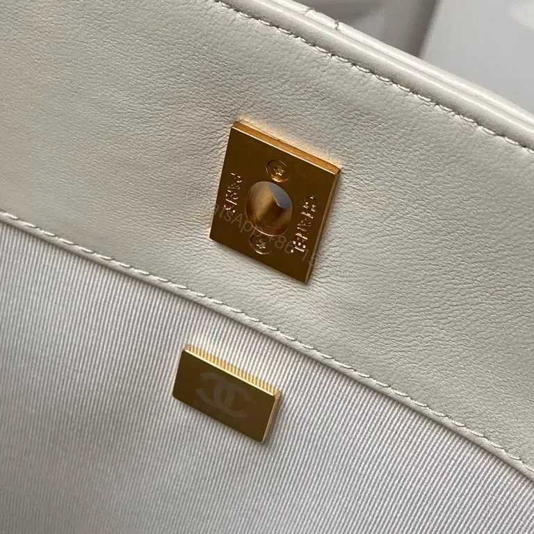 View 5 of Chic Quilted Flap Bag: Gold Chain, Everyday Luxury