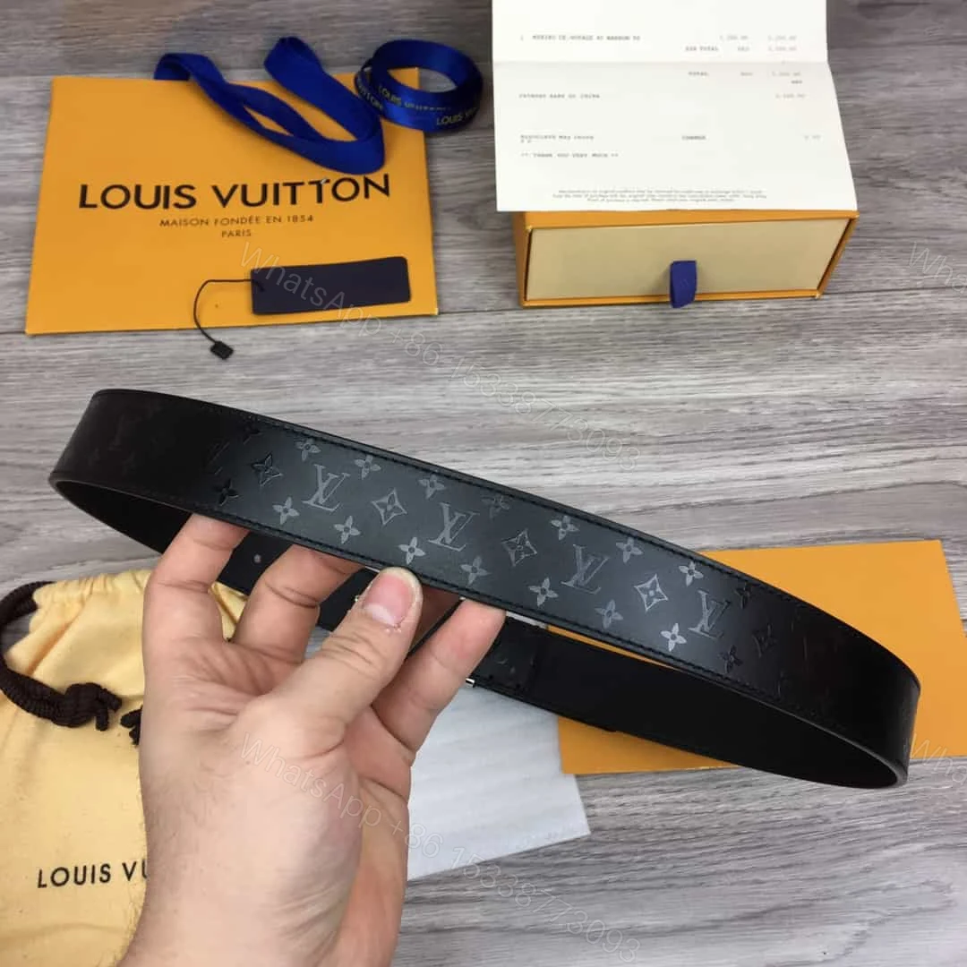 View 5 of LOUIS VUITTON LV CIRCLE BELT – B138