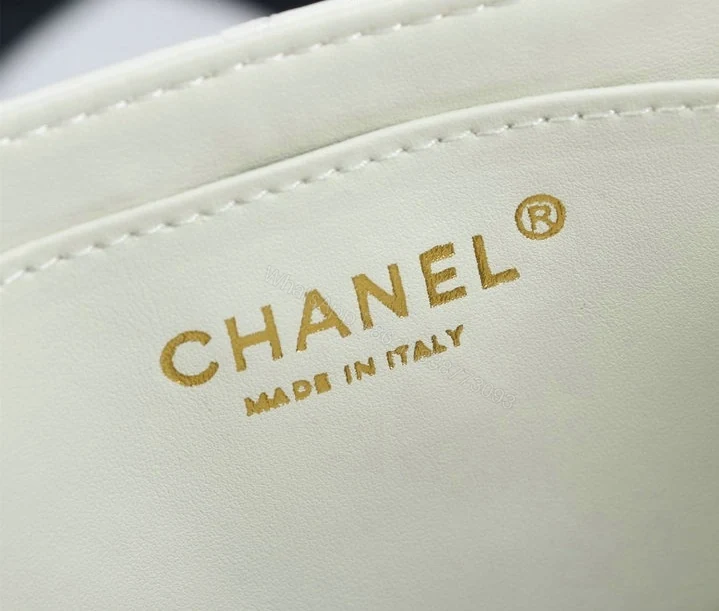 View 7 of Chanel Mini Kelly Shopping Tote Bag RW9QP22 – White