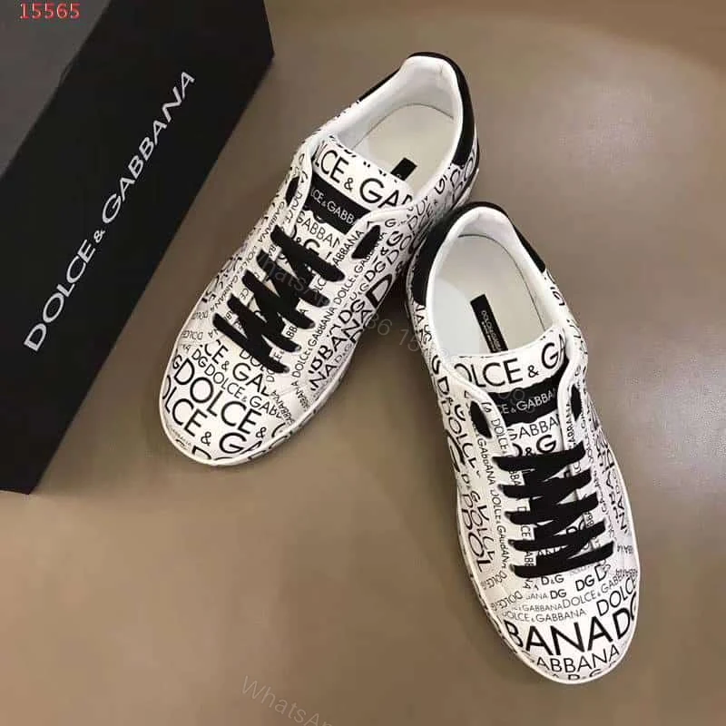 View 4 of DOLCE & GABBANA LOGO PRINT SNEAKERS – DG13