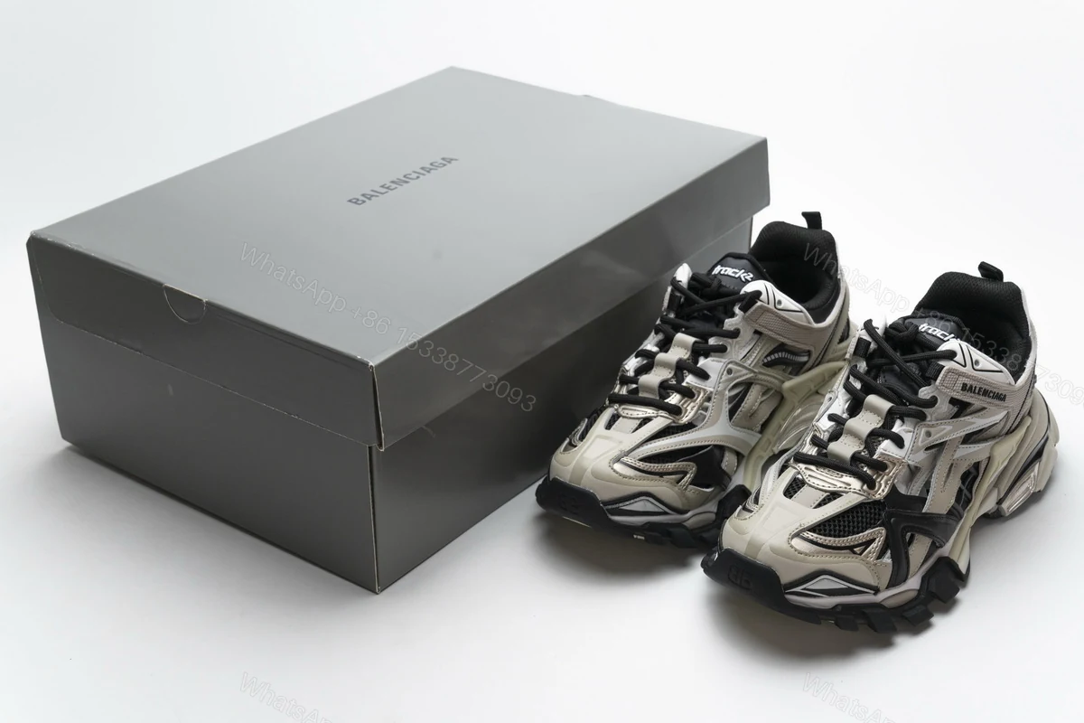 Balenciaga Track 2 Sneaker Champagne Black 570391 W2GN9 2009 — view 2