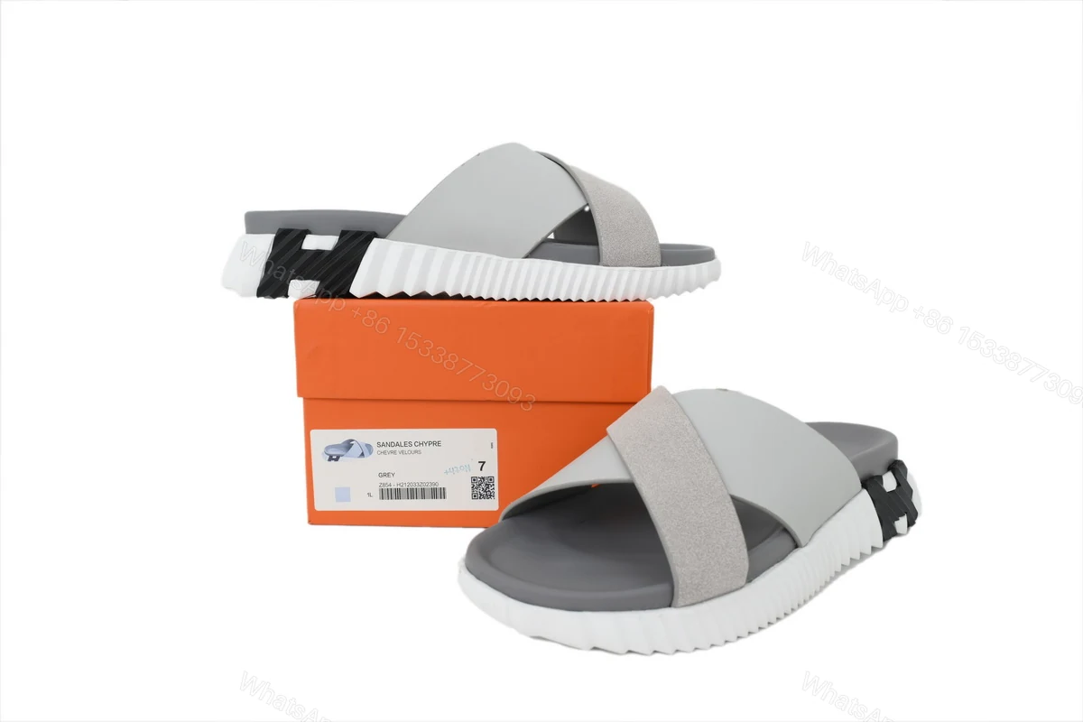 View 7 of HERMES Infra Sandals 'Grey'