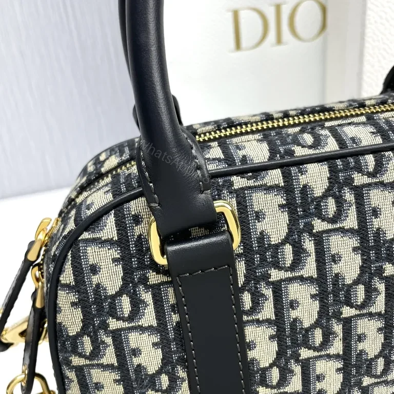 View 3 of Dior Jacquard Mini Bag: Monogram, Structured Style, Crossbody