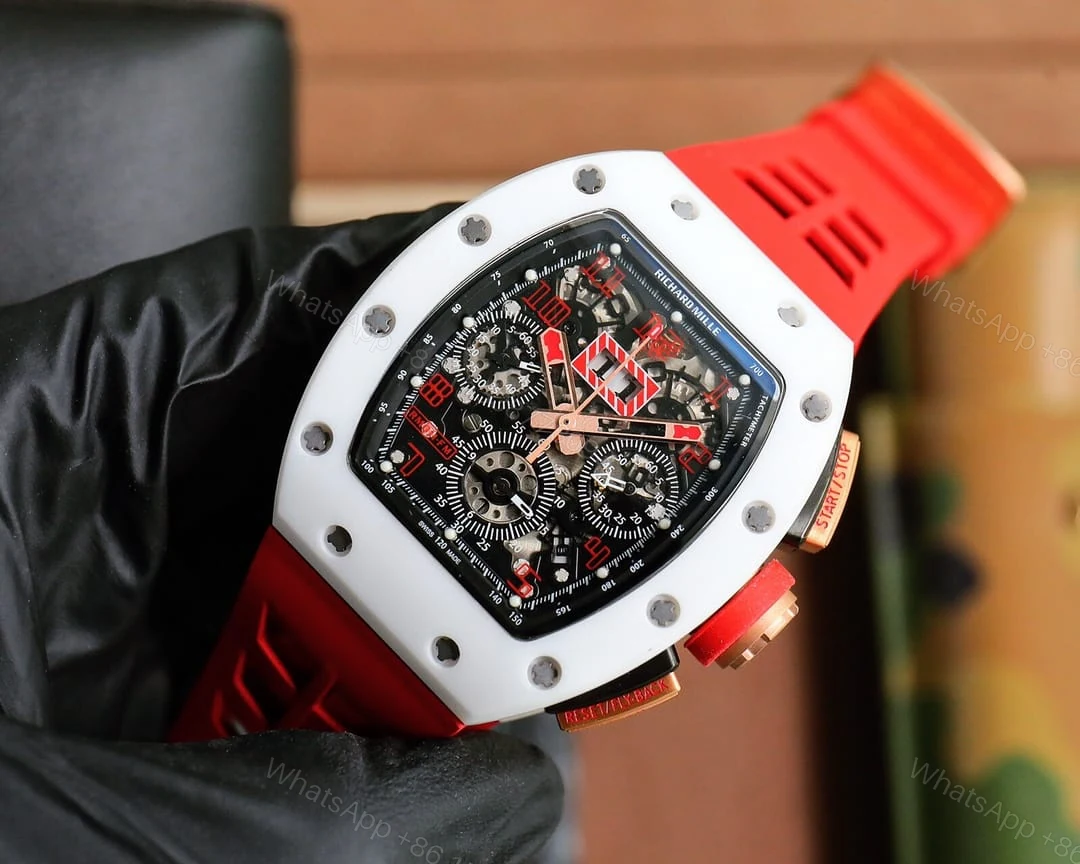 Richard Mille RM 011 White Demon Super Clone — view 1
