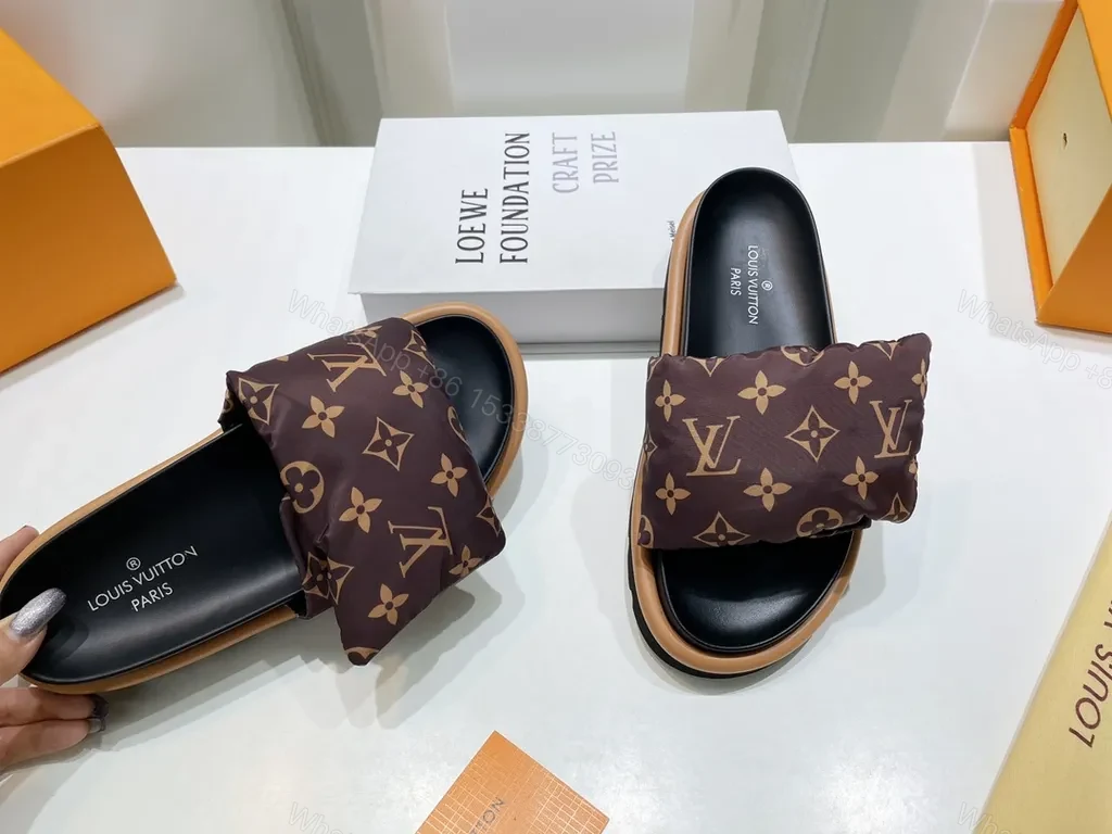 View 6 of Louis Vuitton Monogram Slides â€” All-Day Comfort, Luxury Craftsmanship