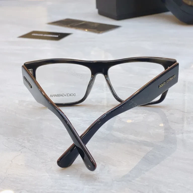View 5 of Dolce & Gabbana Black Clear-Frame Readers: Bold Luxury Eyewear