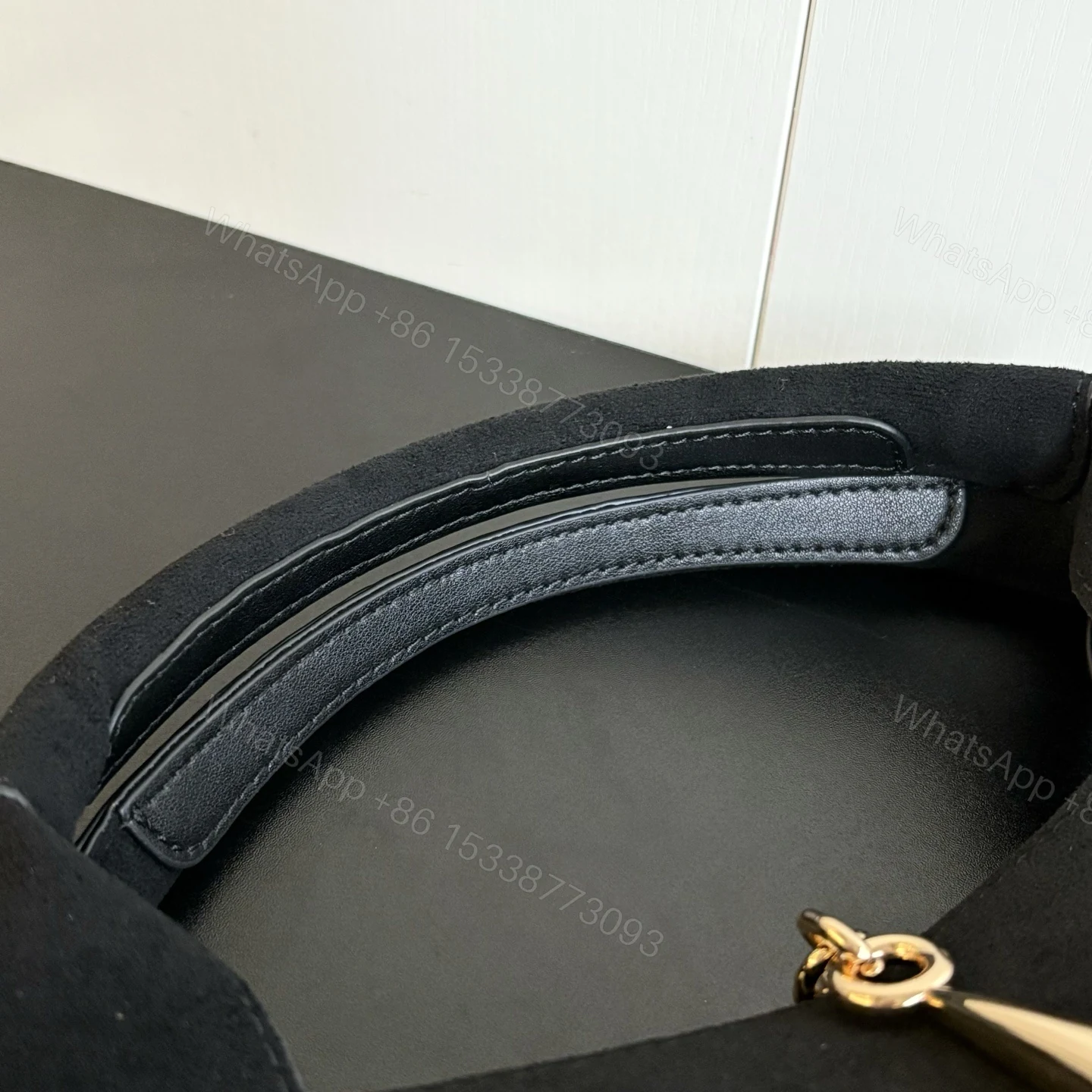 View 6 of Gucci Softbit Medium Top Handle Bag Black 27Cm