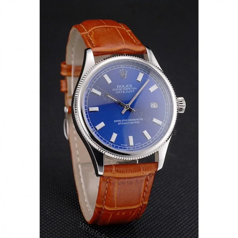 View 3 of Superclone Rolex Datejust Blue Dial REP016817 38 mm