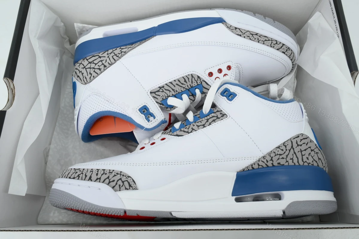 View 3 of Jordan 3 Retro True Blue (2026) IF4396-104