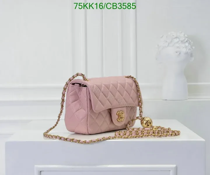 View 31 of Chanel Classic Mini Rectangle Pearl Crush Flap Bag – Genuine Leather