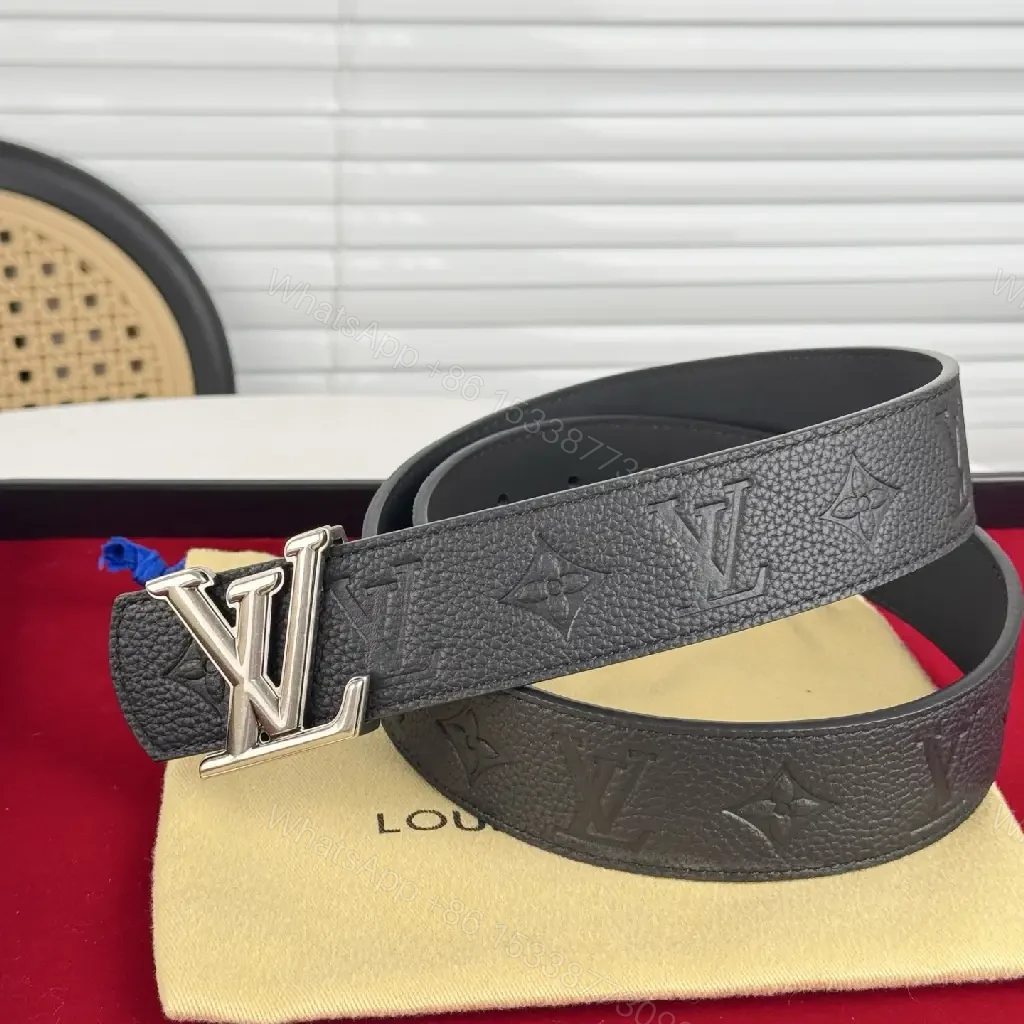 View 3 of Timeless Leather Belt - Full-Grain, Signature Buckle, Luxe Style