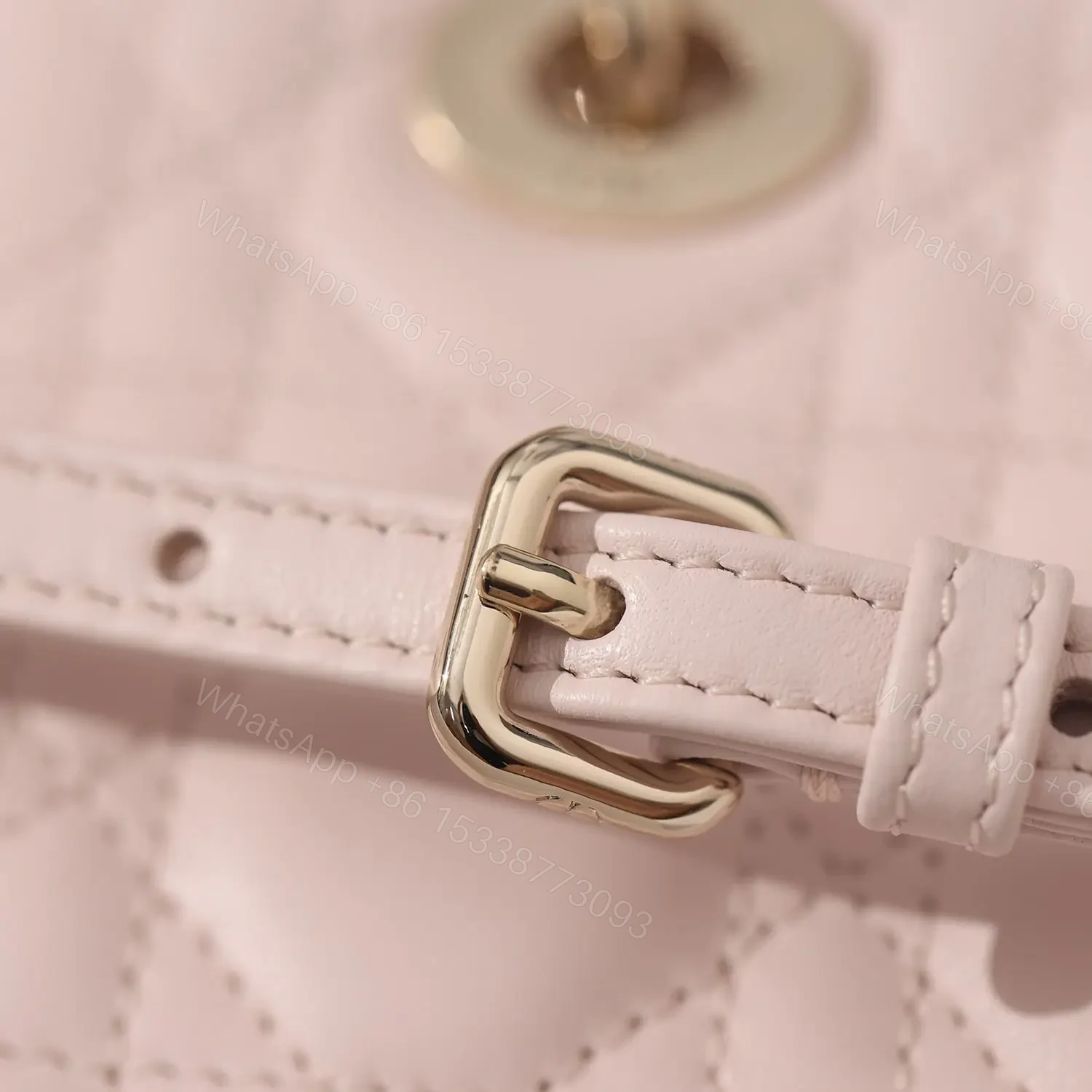 View 22 of 高仿Dior*LadyDJoy系列S0910M49P小羊皮戴妃包玫瑰粉Mini免檢版