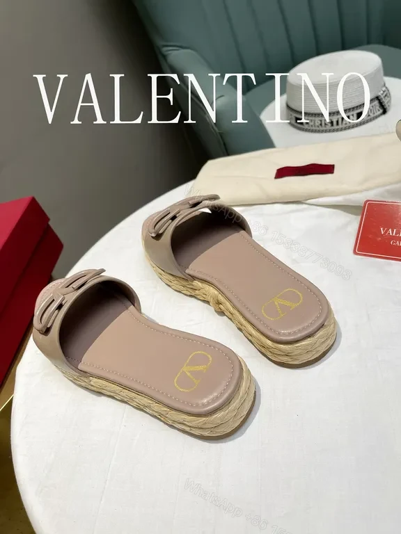 View 8 of Calfskin Slides: Signature V Buckle, Everyday Opulence