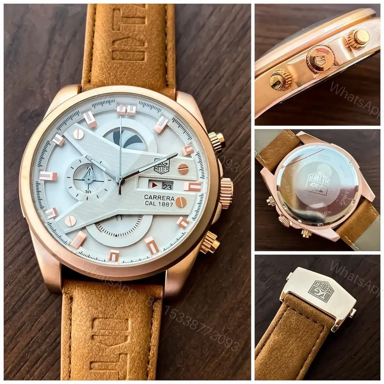 View 4 of Tag Heuer CR7 Rosegold